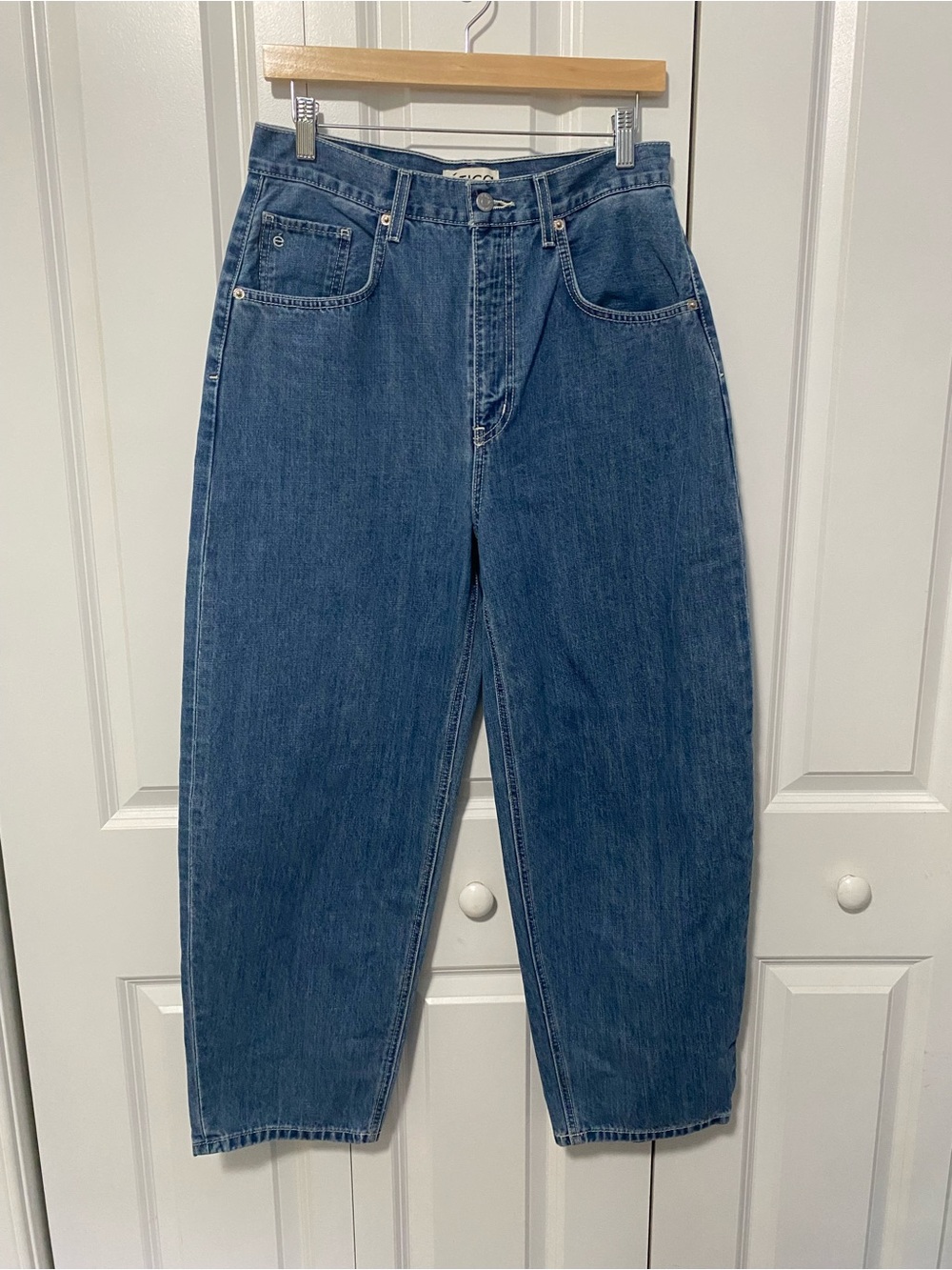 Etica Relaxed Barrel Leg Jeans